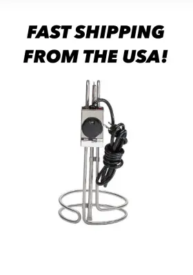 M492-04-00 George Ulanet / Cole-parmer 492-4 Heat-o-matic Immersion Heater With Thermostatic Controller 1500 Watts 10.5 Inch