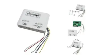 Lfw-jp-x-rvt01 Gihdfer 7330g3351 White Thermostat Single Stage Heat Cool Control Compatible With Rv