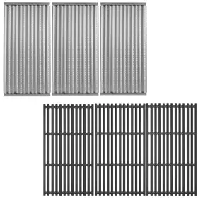 69373 Glowye 5s373/69373 Infrared Emitter Plates And Cooking Grates Replacement For Charbroil Tru-infrar