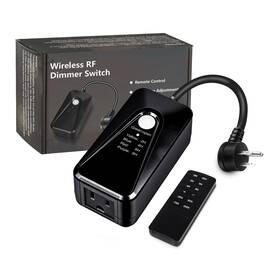 Gmy 1g-dimmer Dimmer Plug With Remote Control Wireless In Switch For Outdo