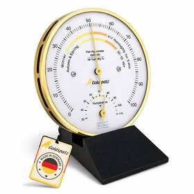 Goldspatz 250609123341 Living Climate Hygrometer With Thermometer F Us Version 103 Mm