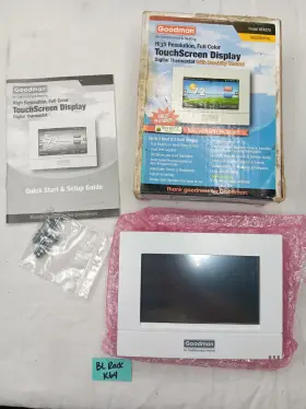 Gt4273 Goodman Touchscreen Display Digital Thermostat With Humidity Control