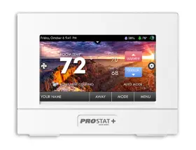Psp4272rt Goodman Psp4273rt Prostat Wifi Programmable Full Color Touchscreen Thermostat . Model