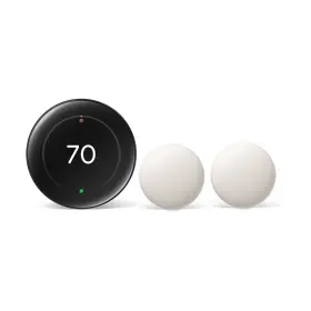 Google 193575038490 Nest Learning Thermostat 4th Gen With Temperature Sensor 2nd 2-pack