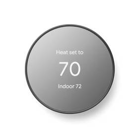 Google 313039640698 Nest Thermostat - Smart Programmable Wi-fi Charcoal