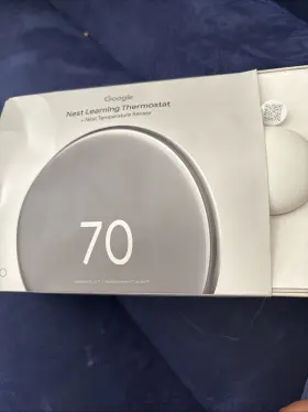 92260064 Google Nest Learning Thermostat 4th Gen With Temperature Sensor 2nd