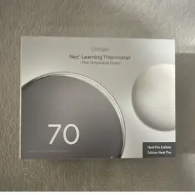 93576-03856 Google Nest Learning Thermostat Pro Edition Wi-fi Programmable Temp Sensor
