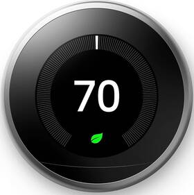 Google A0013-thermostat Nest Learning Thermostat 3rd Gen Smart A0013 - Stainless Steel