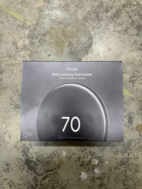 B0895 Google Nest Learning Thermostat Temperature Sensor Black