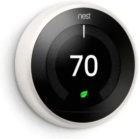 B0djpp7l11 Google Nest Learning Thermostat 3rd Generation Compatible Alexa Renewed White