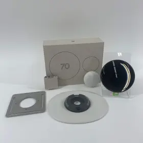 Btf3m7 Google Nest Learning Thermostat Smart 4th Gen Black