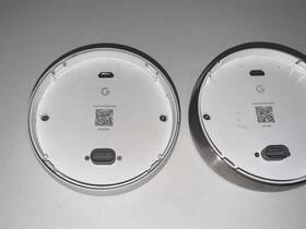Google D1v5br Programmable Round Thermostat White Steel Wifi Digital Home