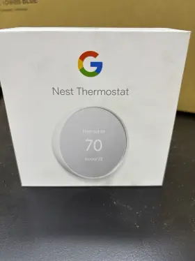 G3-35st-01-a Google Nest Thermostat Programmable Matter App Control White Smart Home
