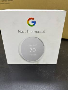 Google G3073b34-us Nest Thermostat Matter Programmable Wi-fi Smart Home White Digital