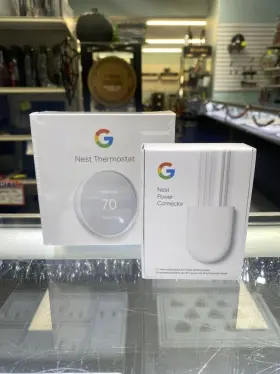 G4cvg Google New Nest Smart Wifi Thermostat - Snow Power Connector