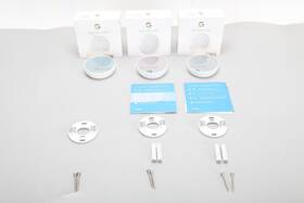 Google Ga01134-us Nest Programmable Wi-fi Thermostat Snow White Lot Of 3