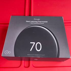 Google Ga6k1 Nest Learning Thermostat 4th Generation Brand New With Temperature Sensor