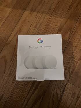 Google Ja0196 Nest Temperature Sensor 3 Pack Wireless App Control White New In Package