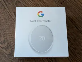 Ga01334-ca Google Nest 193575007656 New Programmable Smart Thermostat - Snow Sealed Box