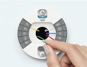 2545200 Google Nest Learning Thermostat Wire Base Part Fits All 3rd Generation Kits