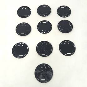 Google Nest 40-01-0160-01 Lot Of 10 3rd Generation Thermostat Inside Black Plastic Part