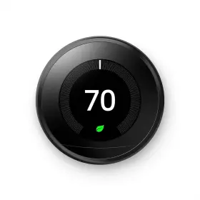 Google Nest 813917021033 Learning Programmable Smart Thermostat For Home 3rd Gen Alexa Black