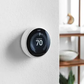 T3017us Google Nest 9645 Certified 3rd Generation Learning Thermostat With Base White
