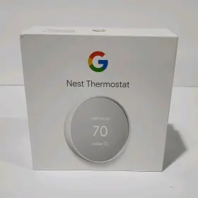 Cr7wth Google Nest Thermostat White Programmable Wi-fi App Control