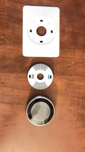 E5v43v Google Nest Smart Learning Thermostat - Stainless Steel