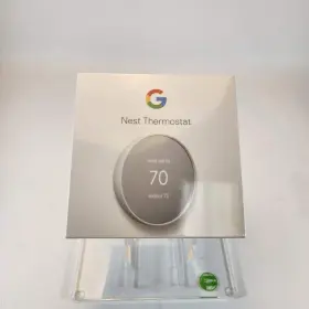 G01334-us Google Nest New Thermostat Snow