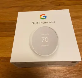 G4cvz-us Google Nest Smart Thermostat Snow - Open Box