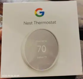 Ga013334-us Google Nest New Sealed - Smart Wifi Thermostat Alexa Model G4cvz