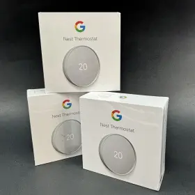 Ga02083-ca Google Nest One Smart Thermostat Fog Mint Green Sealed Free Shipping