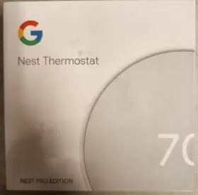 Ga02180-us Google Nest Programmable Smart Wi-fi Thermostat - White