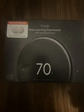 Ga0557-us Google Nest Learning Thermostat 4th Gen With 2 Temperature Sensors Ga0557