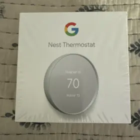 Ga2083-us Google Nest Brand New Open Box Smart Programmable Wifi Thermostat Fog - Teal