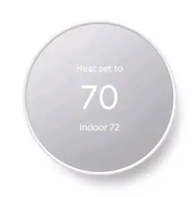 Ntg4cv Google Nest Thermostat - Smart For Home Programmable Wifi Thermosta