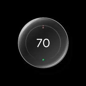 Obnestle4genwtsenpslv-ne Google Nest Learning Thermostat 4th Gen With Temperature Sensor 2nd - Ob