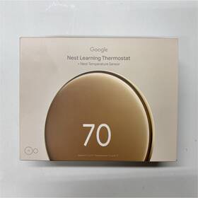 Google Nest S3c1c0 Learning Thermostat Temperature Sensor Gold