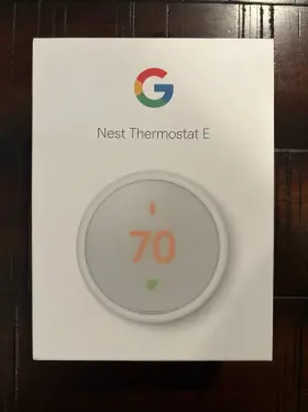T4000esk Google Nest Thermostat E Box Opened - But Never Used