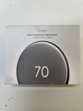Sjk-ga05551-us Google Nest Learning Thermostat Temperature Sensor Black