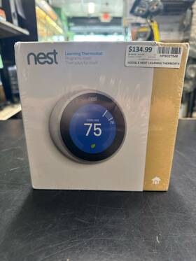 Google T3007e6 Nest Programmable Learning Thermostat - Hpb027548