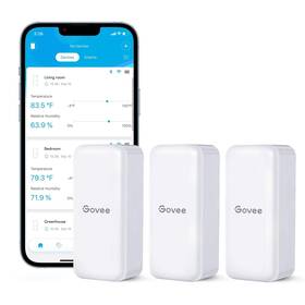 Govee H5100 Hygrometer Thermometer 3pack Mini Bluetooth Temperature Humidity