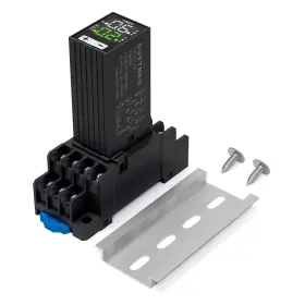 Xs-030-h3y-4-12vdc-1 Guetneu Lcd Digital Display Relay Dual Time Control Delayer With Plug-in Terminal So