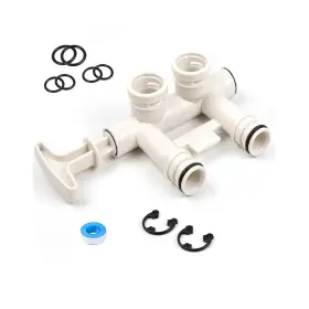7278434 Guojinjism Upgraded Water Softener Bypass Valve Compatible With Sears North St