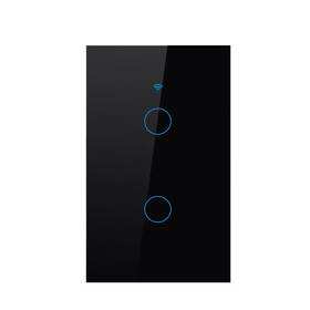 Guolinsmart 785856396186 Wifi Smart Wall Light Switch Us Standard Voice Control Tempered