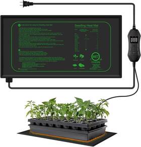 Gytf Phm-009 Seedling Heat Mat With Digital Thermostat 10 Inch X 20.75 Waterproof Heating Pa