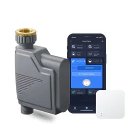 Haozee 607609866992 Wifi Sprinkler Timer Smart Water For Garden Hose With ... Fast Ship