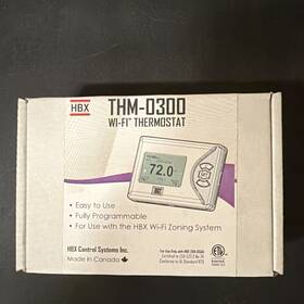 Hbx Thm-0300 Wi Fi Programmable Thermostat For Zon-0550 White