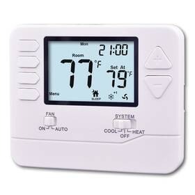 Heagstat B078zqdhnr 5-1-1 Day Programmable Thermostat For Home Conventional Single Or Multi